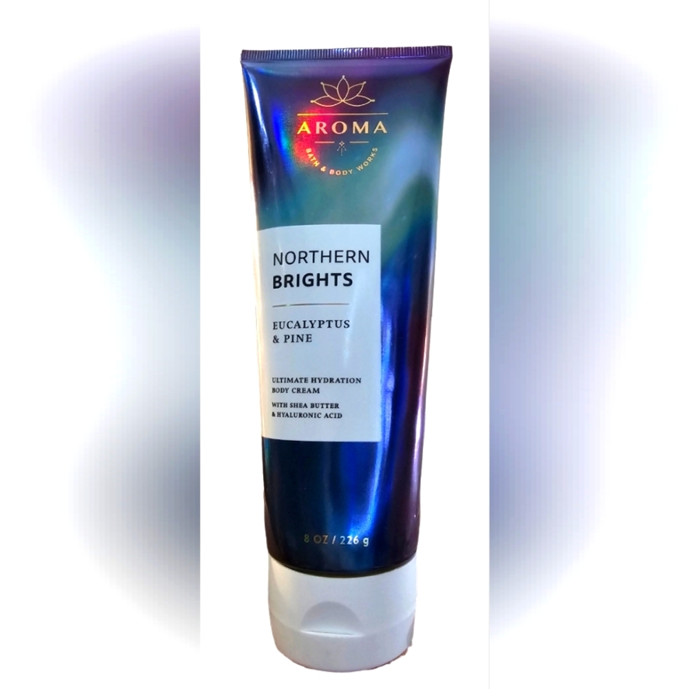 NWT Northern Brights Eucalyptus Pine Body Cream 8 oz